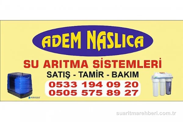 Adem Naslıca Su Aritma Sistemleri