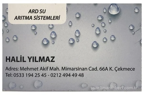 Ard Su Aritma Si̇stemleri̇