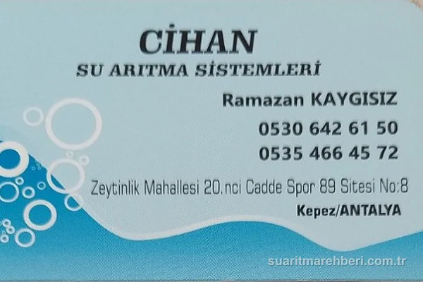 Cihan Su Arıtma