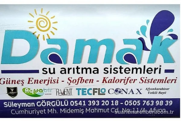 Damak Su Aritma Si̇stemleri̇