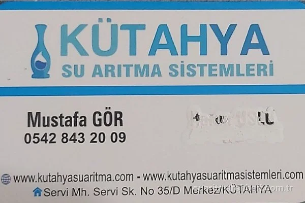 Kütahya Su Arıtma Sistemleri